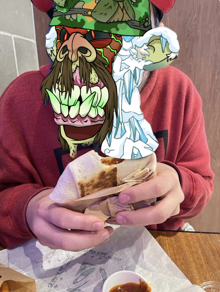 I am Apeshit for Taco Tuesday’s! Thanks  <a href="/ApeshitLabs/">APESHIT LABS</a> #TacoTuesday #tacobell #NFT #mutantape 
LFG! <a href="/Fityeth/">fity.eth</a> <a href="/ngel13th/">angel13th</a>