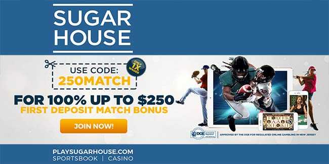 Fancy a $250 deposit match bonus at SugarHouse Sportsbook? Then use the latest #PromoCode 250MATCH