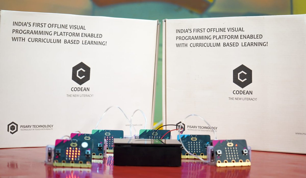 pisarv's tweet image. Om Namah Shivay 🙏🙏🙏 Introducing CoDeAn Robotics to the world.
It is a revolutionary programming tool for schools to teach coding offline with a graded curriculum from class 1st to 12th with Four CoDeAn PSC for Robotics and Hardware activities.
#pisarv #codean #offlinecoding