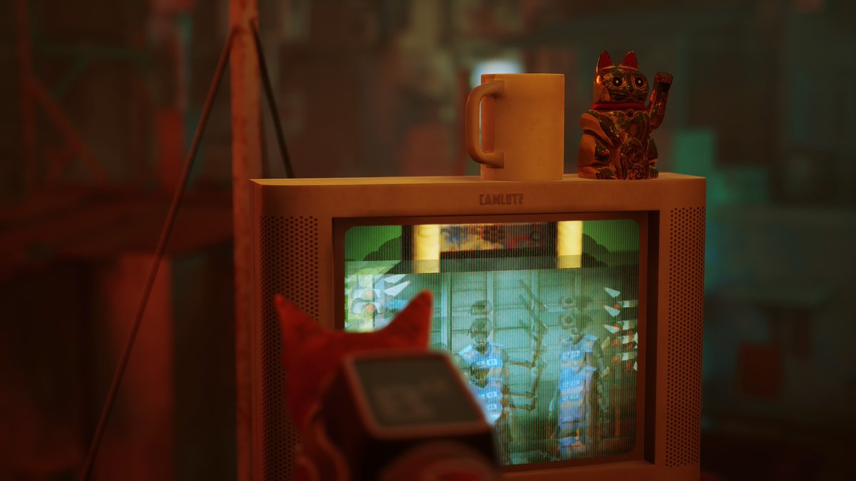 Marisfelica's tweet photo. #Stray #VirtualPhotography #VPRT #VPRetweet #ZarnGaming #ZVPCollection #VPEclipse #VPContext #VGPUnite #TheCapturedCollective #PhothoMode #VGPNetwork #Gametography #PS5Share #Stray https://t.co/AEbiFyLSVB