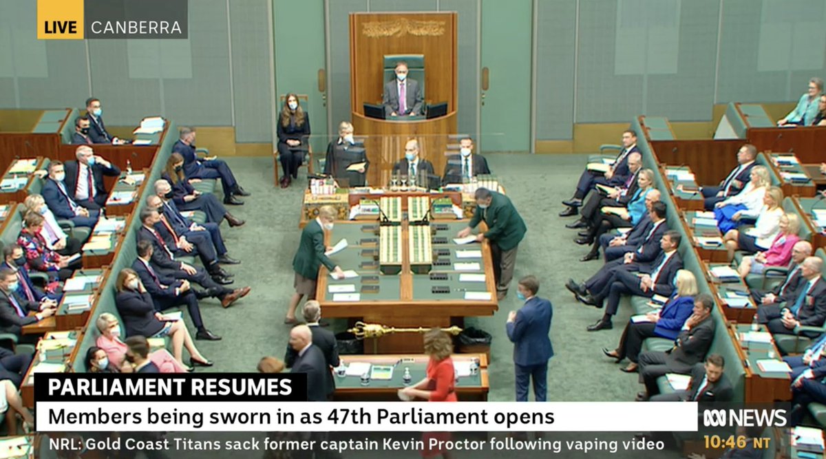 When you're a leader, you set the tone by example. With soaring #COVID19Aus cases, admissions &amp; hospitals under siege, wearing masks is the right thing to do to reduce transmission. It's not a big ask, &amp; it's not about ideology. #auspol