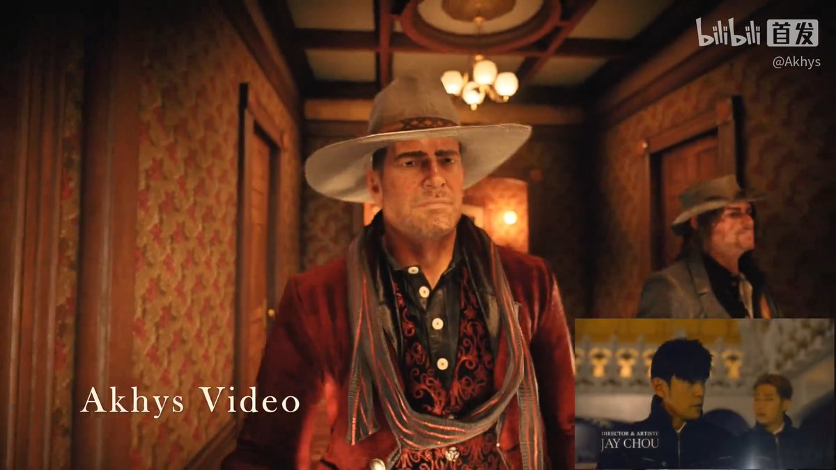 superpixelnews's tweet photo. Bilibili content creator Akhys has spent 45 hours recreating scenes from Jay Chou's latest hit song "Greatest Works of Art" in Red Dead Redemption 2.
#JayChou #GreatestWorksofArt #周杰倫 #LangLang #RDR2 #RedDeadRedemption2 #Bilibili 

Full Video: https://t.co/lYtx9cfXYc https://t.co/kNlrhTdLwk