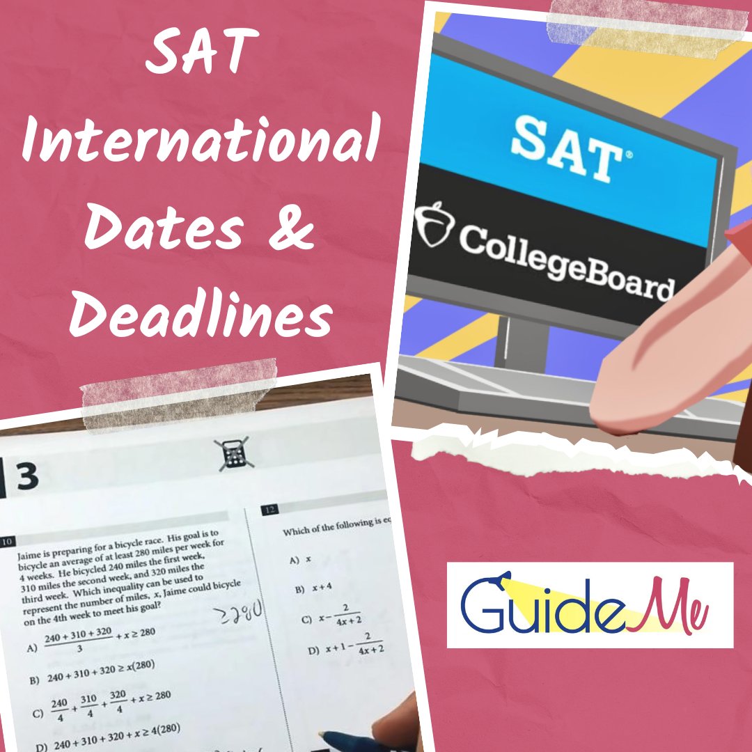 GuideMeEdu's tweet image. #International #SAT #TestDates &amp;amp; #Deadlines 2022-2023 
Read at: bit.ly/3PBBlzh 
.
#dubai #uae #abudhabi #sharjah #ksa #bahrain #kuwait #qatar #oman #saudiarabia #satscores #satscore #sat #satprep #satpreparation #satreading #collegeapplications #collegeapps #digitalSAT