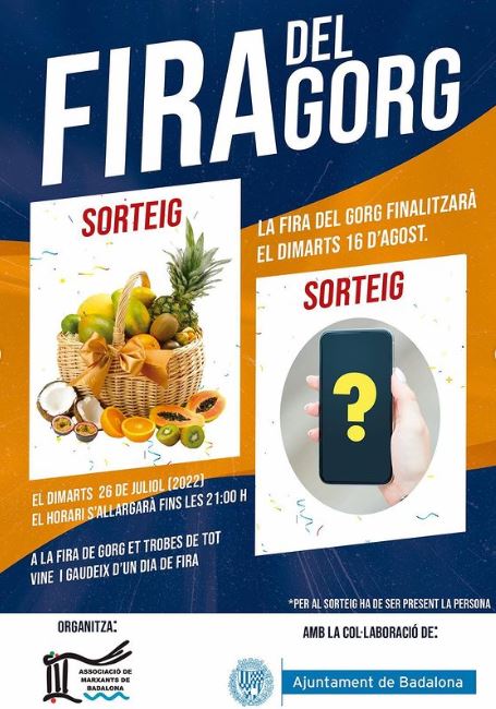 ComercBDN's tweet photo. Últim dimarts de mes a la Fira del Gorg... ☀️, hi haurà sortejos, regals, etc. 😉
@marxantsBDN
NO US HO PERDEU‼️ 🫵
#Badalona #bdn #comercdeproximitat #comercbdn https://t.co/EhSgVzx3uS