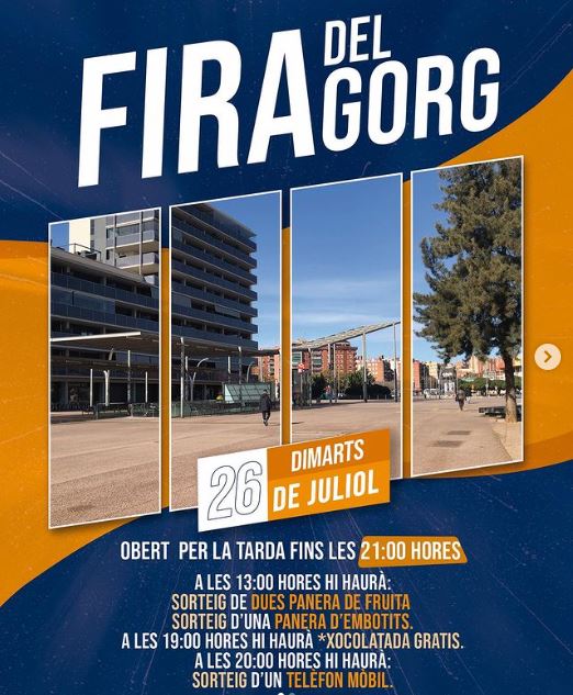 ComercBDN's tweet photo. Últim dimarts de mes a la Fira del Gorg... ☀️, hi haurà sortejos, regals, etc. 😉
@marxantsBDN
NO US HO PERDEU‼️ 🫵
#Badalona #bdn #comercdeproximitat #comercbdn https://t.co/EhSgVzx3uS