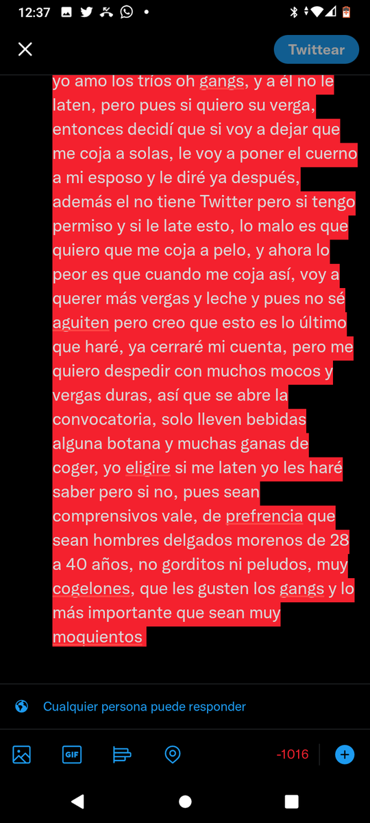 Léanlo no se van arrepentir, si no contesto el what's no se preocupen estoy algo ocupada pero si les contestare antes de este relajo que se hará solo no sean tan insistentes y ya vía what's les explico cómo estará el rollo a detalle, mi what's es 7341331424.