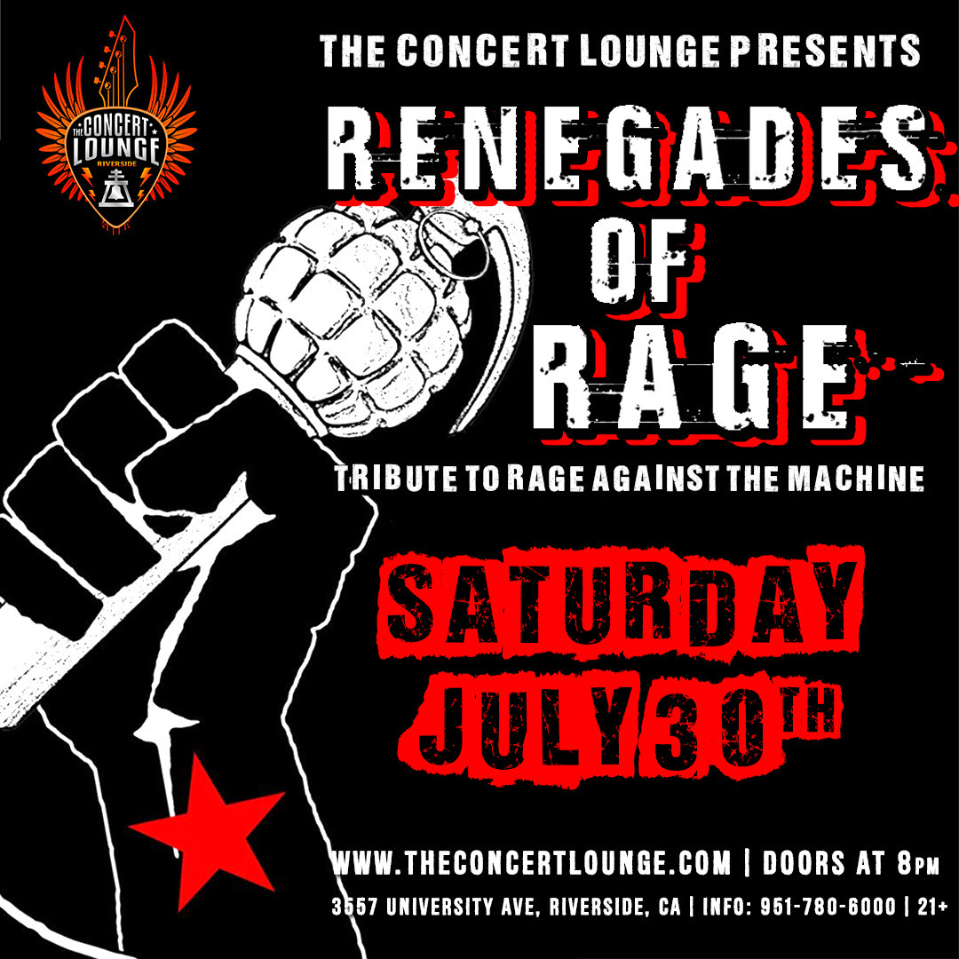 The Concert Lounge (@romanosconcerts) on Twitter photo This week we have <a href="/RenegadesOfRage/">Renegades Of Rage</a> (A tribute to Rage Against the Machine) with special guests Polar Primates (Artic Monkeys Tribute). This week we have <a href="/RenegadesOfRage/">Renegades Of Rage</a> (A tribute to Rage Against the Machine) with special guests Polar Primates (Artic Monkeys Tribute).