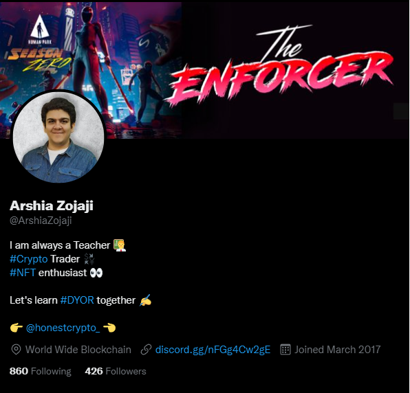 BaArshiaX's tweet photo. It's time for #TeamEnforcer to rule in #SeasonZero of @FreeHumanPark π₯
I was so lucky that a PRIME ENFORCER revealed in my #obeliskπͺ
#NFTs https://t.co/CcVAxRjNPs