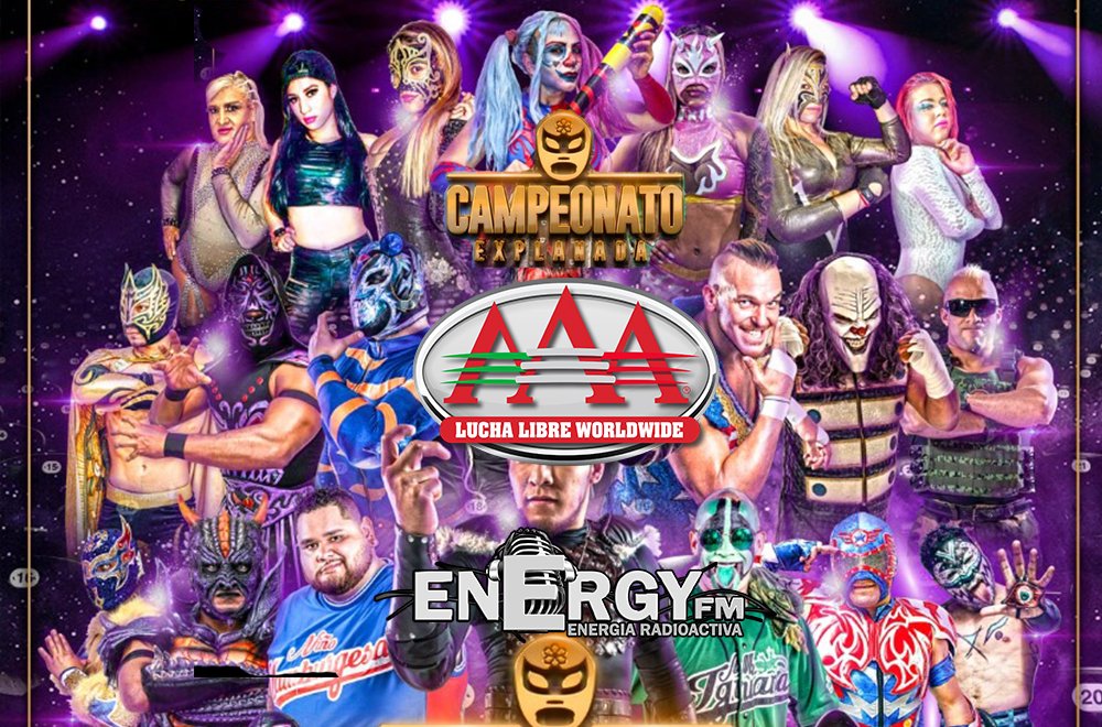 EnergyFM2's tweet photo. CAMPEONATO EXPLANADA, EL NUEVO EVENTO DE LUCHA LIBRE AAA WORLDWIDE EN PUEBLA
https://t.co/MfnwxgZUdd https://t.co/edD8j59q9z