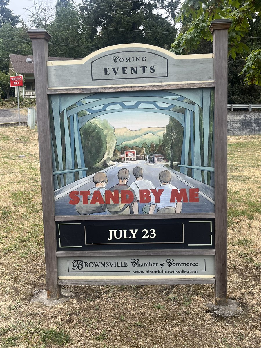 brandy_marie5's tweet photo. Stand by Me day in Brownsville Oregon. @Corey_Feldman @wilw @MrJerryOC ❤️ https://t.co/1WF1Jv1yPi