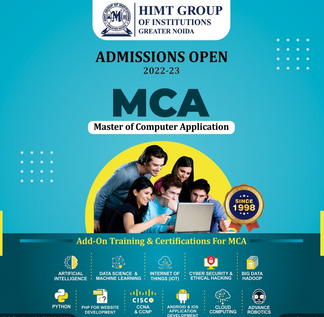 HIMTGroup1's tweet photo. 𝗘𝗻𝗿𝗼𝗹 𝗶𝗻 𝗠𝗖𝗔 𝗣𝗿𝗼𝗴𝗿𝗮𝗺 @ 𝗛𝗜𝗠𝗧 𝘁𝗼 𝗕𝗲𝗰𝗼𝗺𝗲 𝘀𝗸𝗶𝗹𝗹𝗲𝗱 𝗜𝗧 𝗣𝗿𝗼𝗳𝗲𝘀𝘀𝗶𝗼𝗻𝗮𝗹 👨🏻‍💻.
👨🏻‍💻 𝐷𝑎𝑡𝑎 𝑆𝑐𝑖𝑒𝑛𝑐𝑒 - 𝐿𝑒𝑎𝑟𝑛 𝑃𝑦𝑡ℎ𝑜𝑛, 𝑀𝑎𝑐ℎ𝑖𝑛𝑒 𝐿𝑒𝑎𝑟𝑛𝑖𝑛𝑔, 𝐴𝐼, 𝑆𝑄𝐿, 𝐷𝑎𝑡𝑎 𝑉𝑖𝑠𝑢𝑎𝑙𝑖𝑠𝑎𝑡𝑖𝑜𝑛 𝑢𝑠𝑖𝑛𝑔 𝑇𝑎𝑏𝑙𝑒𝑎𝑢. https://t.co/uwcyEA42mO