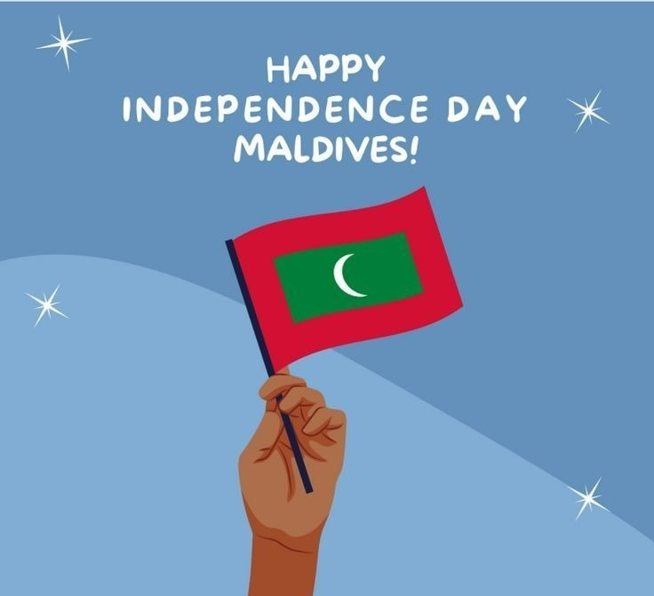 NasreenDelta's tweet photo. A very happy independence day to all the citizens of this beautiful country #Maldives 
#IndependenceDay https://t.co/LVUbPibcuo