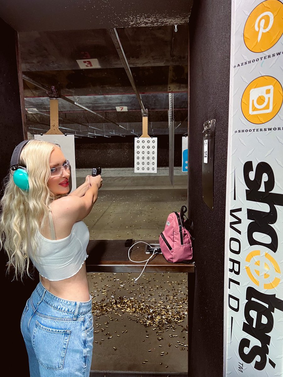 Kristen Lanae on Twitter: "I bought my very first pew pew today and had