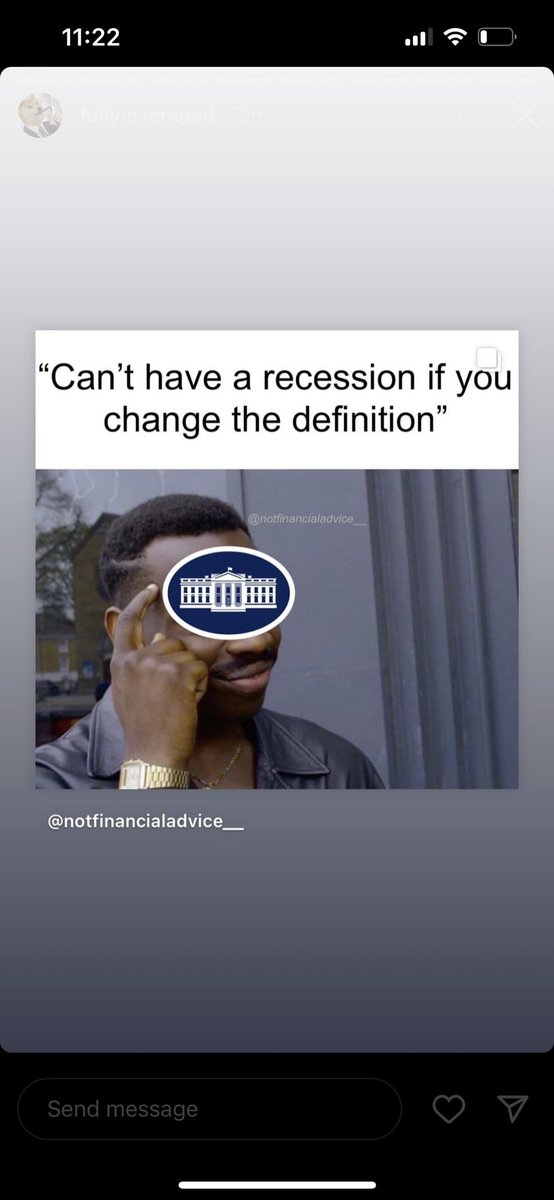 Recession, no! Nothing to see here just two negative quarters!