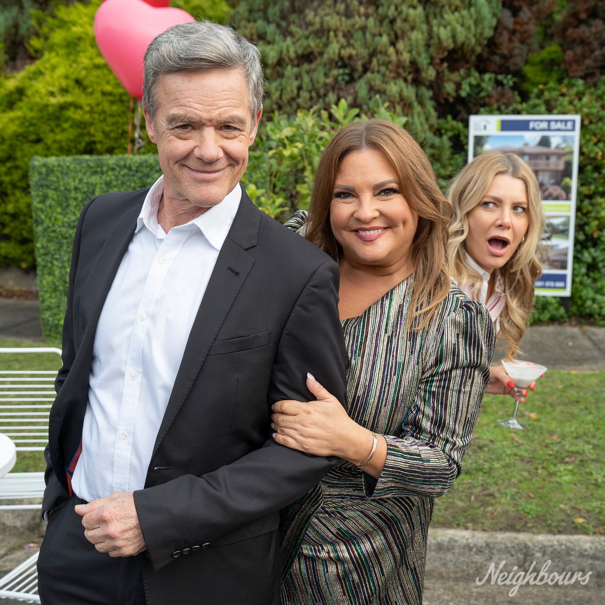 neighbours's tweet photo. The countdown is on! Who's watching the #NeighboursFinale with us tonight?! 😍💛 #CelebratingNeighbours https://t.co/mOsp0UBxo6