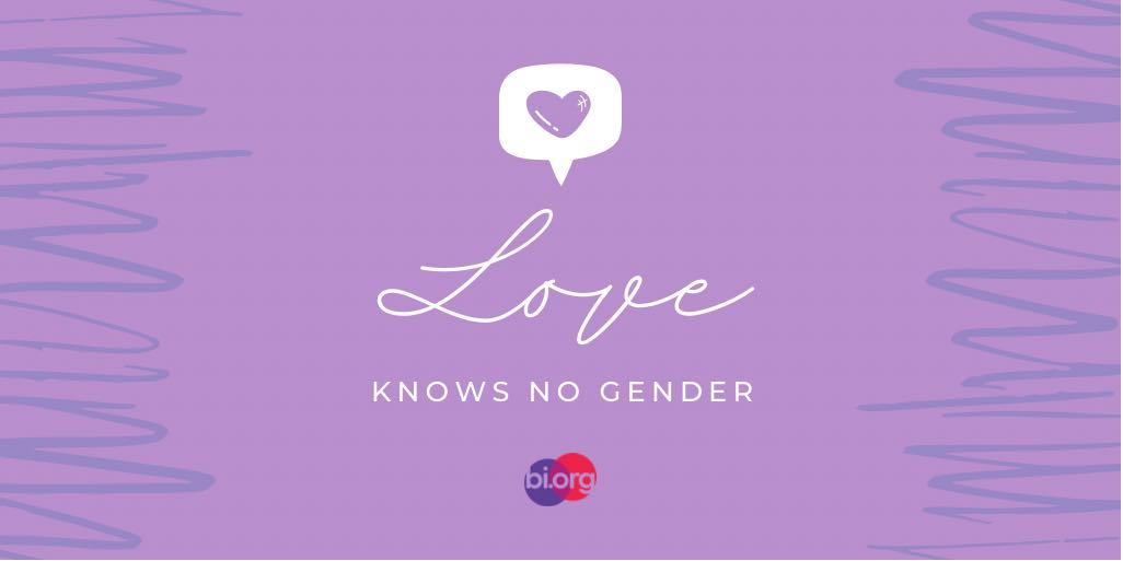 Bi is not binary! Bisexuality is inherently inclusive of everyone, regardless of sex or gender. #BiPride