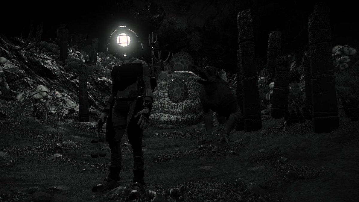 Sazziable1's tweet photo. Look out behind you....
@marty_merrick @BadMrRictus
#NMSHorror #NoMansSky #NMS #VirtualPhotography #PCGaming #screenshots https://t.co/8uHfazPuHt