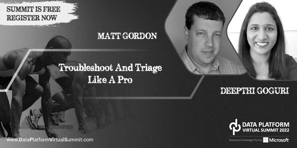 DataAISummit's tweet photo. Troubleshoot and Triage Like a Pro by @sqlatspeed &amp; @dbanuggets

Block your seat for FREE. 

https://t.co/22aPz1kyd9

Check out the session schedule: https://t.co/2feCV9hhXQ

Thanks for Share/RT

#SQLServer #Troubleshooting #Triaging #DataPlatformSummit https://t.co/SerWjfxD9r