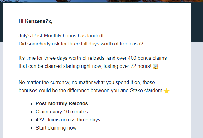 Kenzen7x's tweet photo. POST MONTHLY FOR VIP ON STAKE !!!
#postmonthly #monthly #stake #claim #freecrypto https://t.co/0goiqQRuup