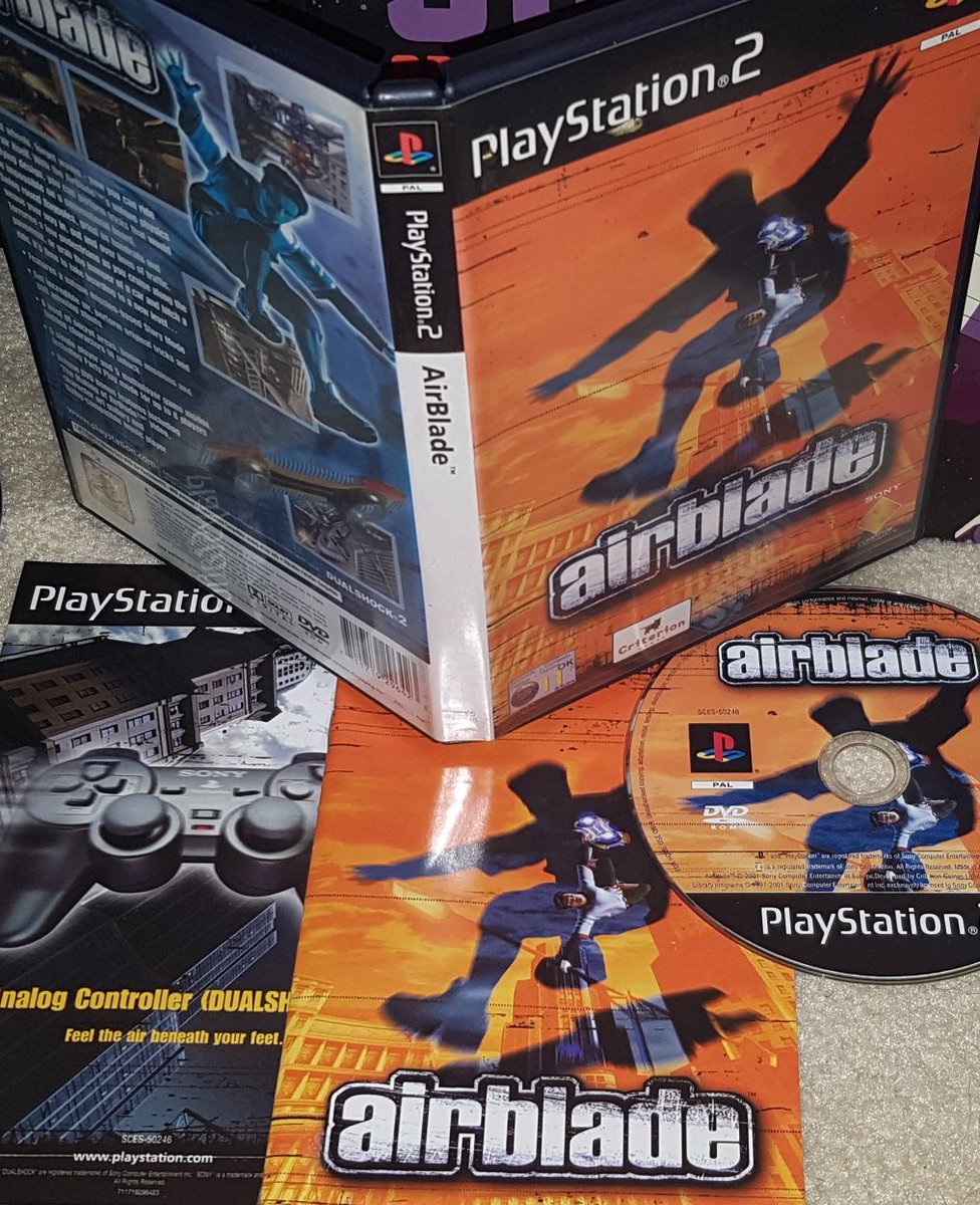 SegaMegaDave's tweet photo. #AirBlade on #PS2sDay. Loved this one back in the day, was like Tony Hawks on a hoverboard, loads of fun. #gaming #gamer #PlayStation #PS2 #RETROGAMING https://t.co/cmP7Ac45cg
