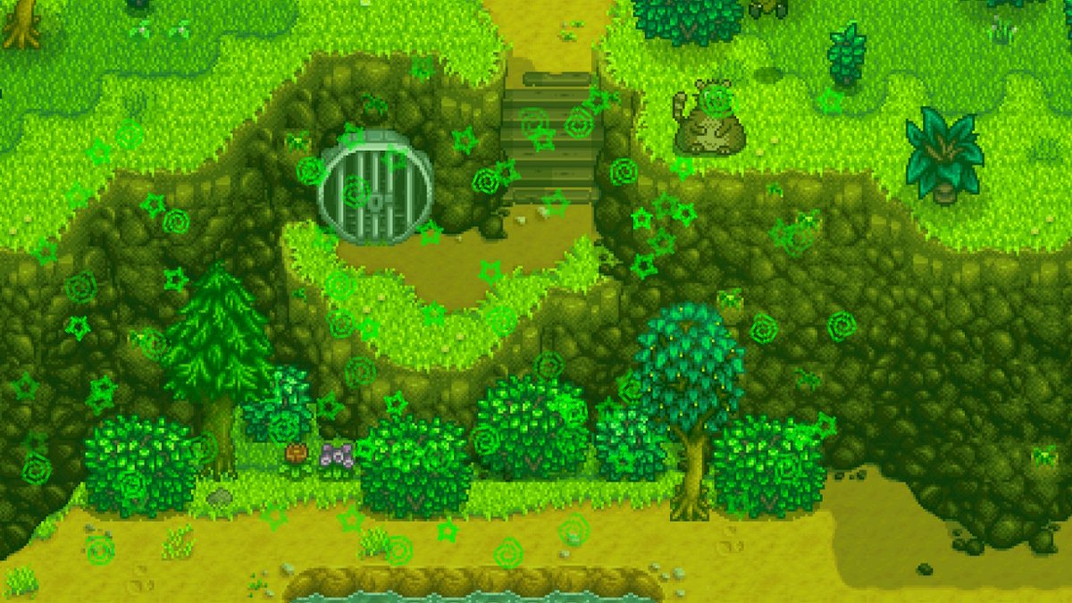 yuriwhore's tweet photo. mr squirrel helping the town #stardewvalley #fatsquirrel #NintendoSwitch https://t.co/cacBjVTYrN
