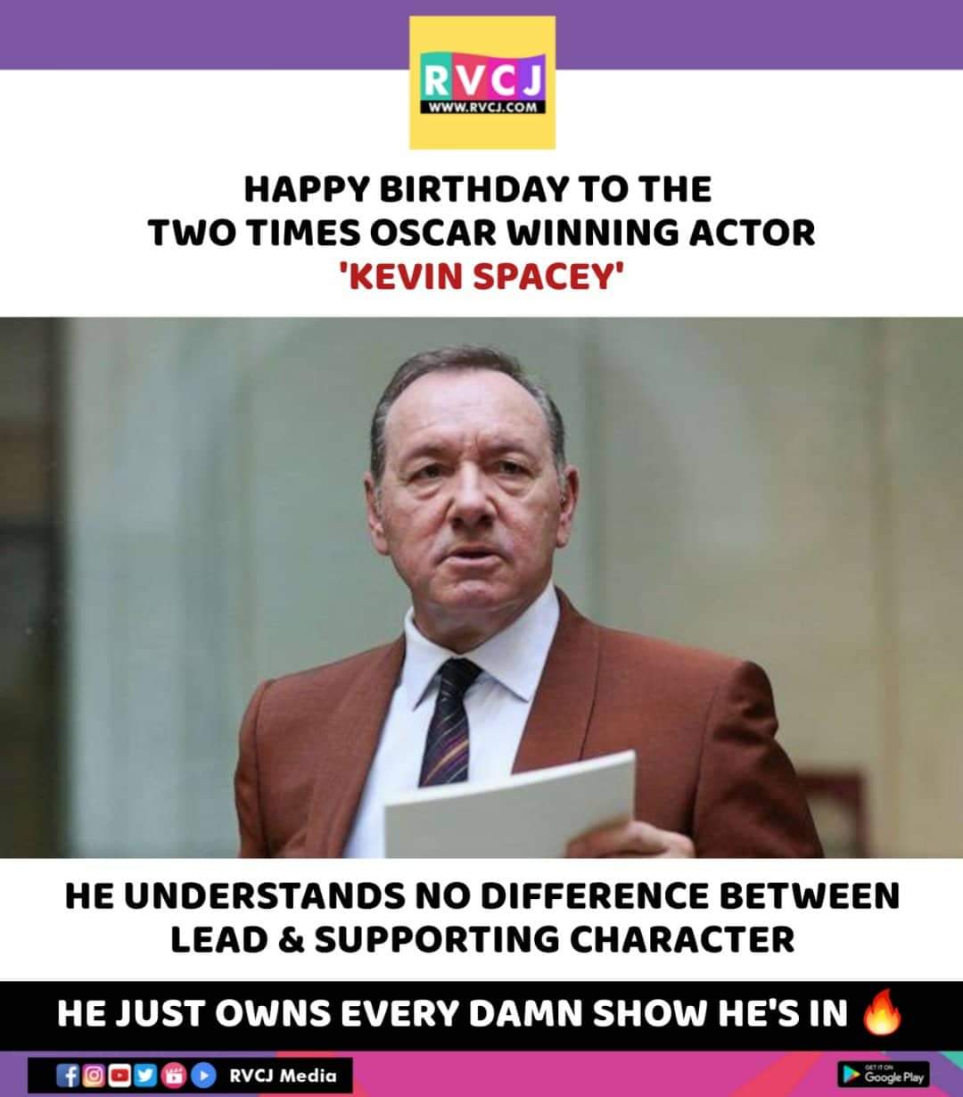 Happy Birthday Kevin Spacey!    