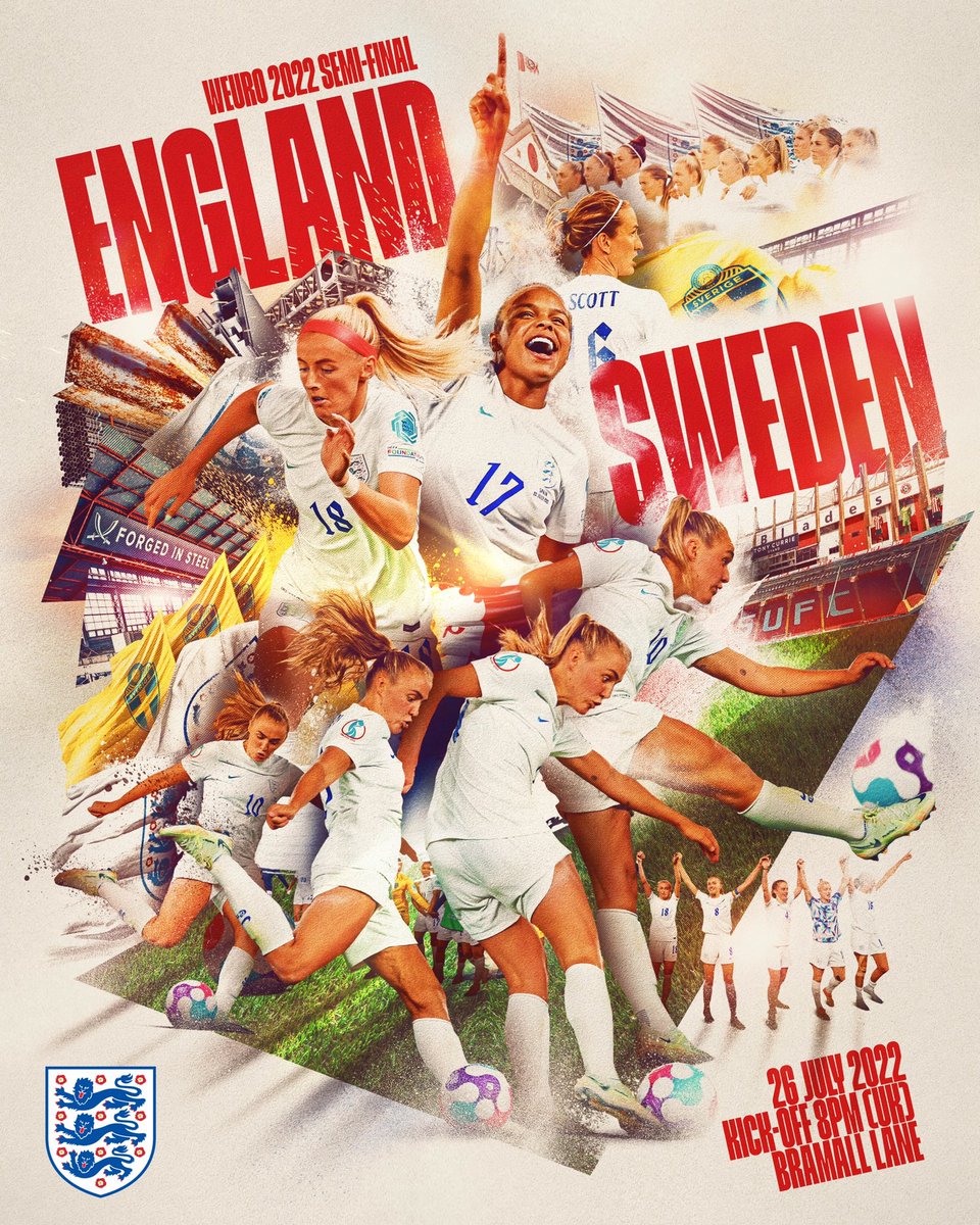 Lionesses (@lionesses) on Twitter photo IT’S #WEURO2022 SEMI-FINAL DAY! 🤩 IT’S #WEURO2022 SEMI-FINAL DAY! 🤩