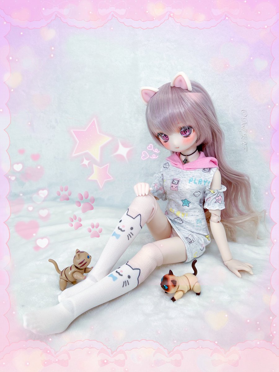 AndroidPDF's tweet photo. 佳奈ちゃん: にゃ💕 (Ф∀Ф)
Kana-chan: Meow💕 (Ф∀Ф)
#kikonchi #nekosocks #catsocks #fashiontaildoll
#ゆずぽん子 #mddはいいぞ #mdd佳奈 #mdd #catgirl #dolljpf https://t.co/weLwjiWCyy