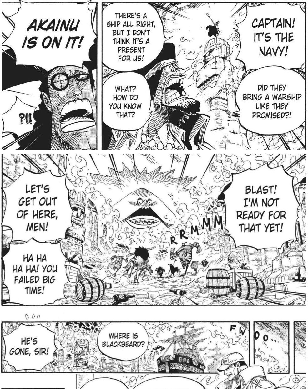 AKAINU vs. BLACKBEARD