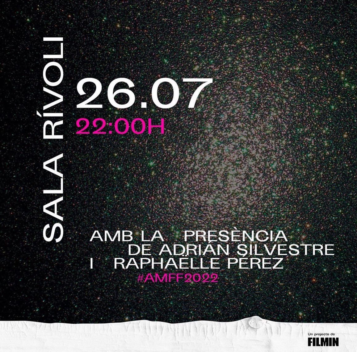 josemartret's tweet photo. Ya tengo mis entradas para ver #MiVacioYyo de @AdrianSilvestr y @raphaelle_perez en el Atlántida Film Fest de Mallorca. En su momento ya vi la obra de teatro #RAPHAELLE, así que con muchas ganas de disfrutar ahora del documental. https://t.co/rrNPgj6iry