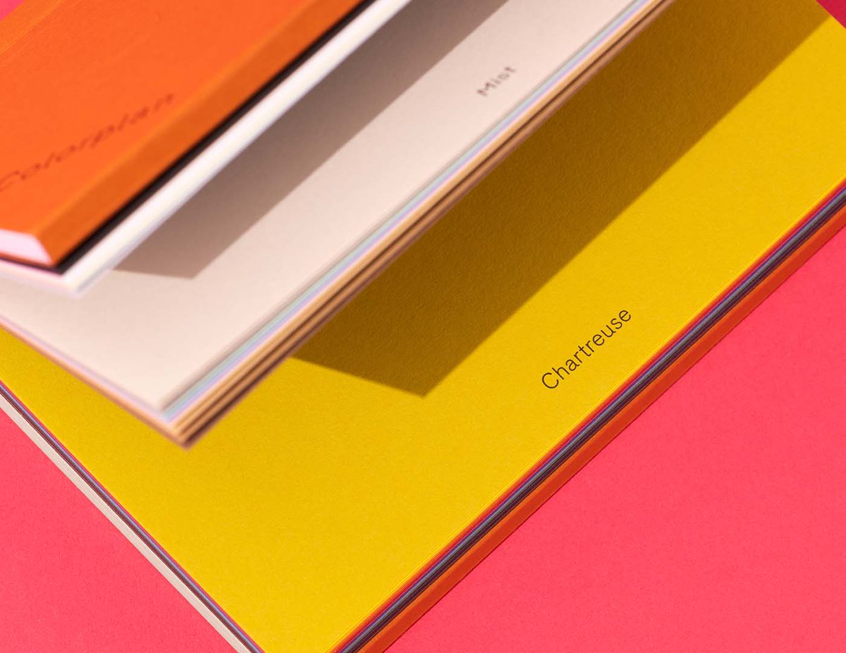 colorplanpapers's tweet image. #ColorplanMini No. 3 features all 55 shades of Colorplan, with the four latest additions - Slate, Hot Pink, Chartreuse and Rust. 

Available internationally through our partners - find your local Colorplan stockist here &amp;gt; bddy.me/3cIH0VF