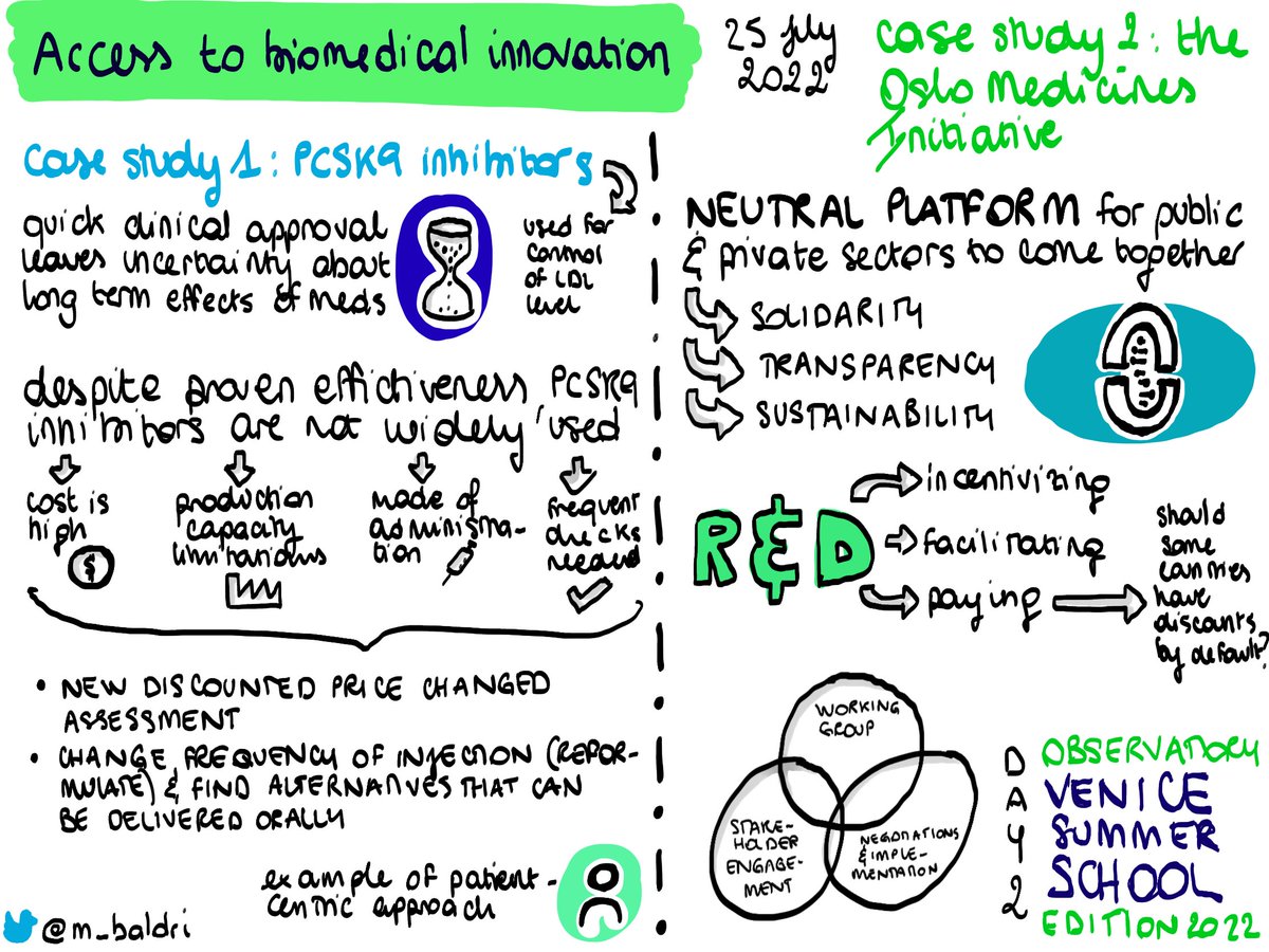 m_baldri's tweet image. How do we make best practices work?

💡 The first two days of the @OBSsummerschool on implementing innovation in #healthcare were full of insightful discussions and presentations! 

#ImplementingInnovation