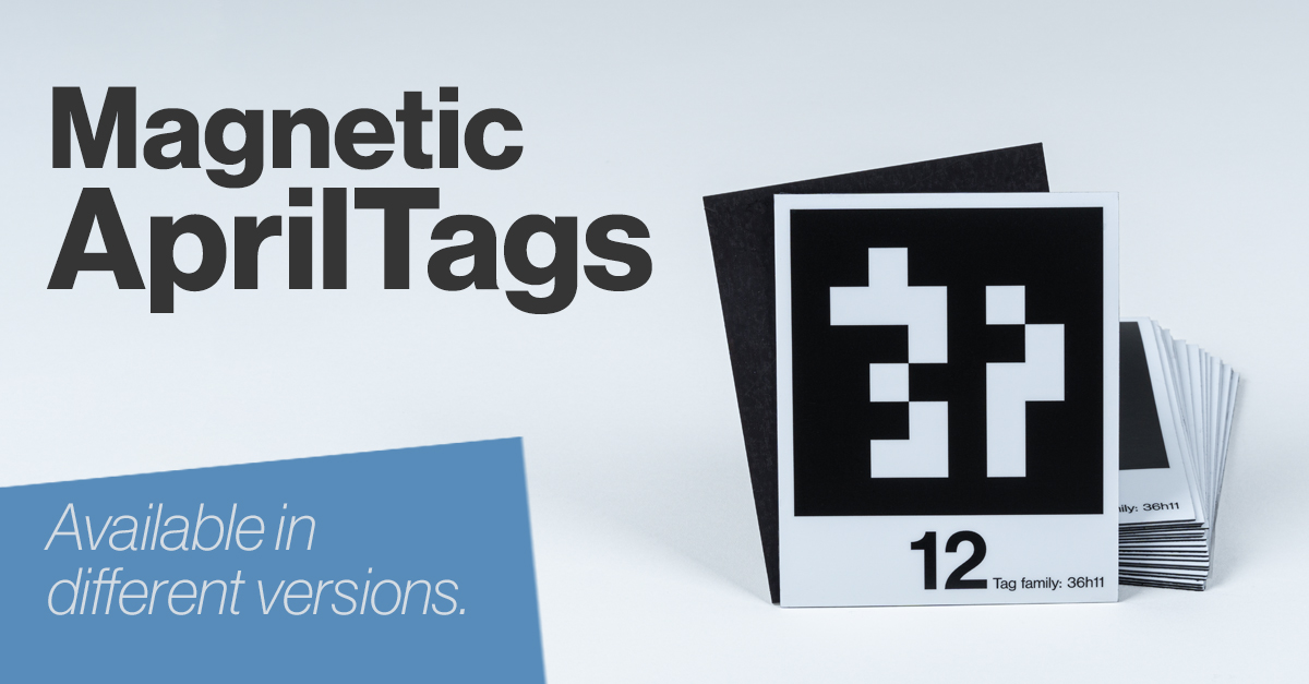 Laserscanningeu's tweet image. Our latest development! Our magnetic AprilTags in different versions for different applications are here. Here you get to know everything including a test report:
laserscanning-europe.com/en/blog/magnet…
#apriltags #photogrammetry #robotics #AR #Dot3D @DotProduct3D