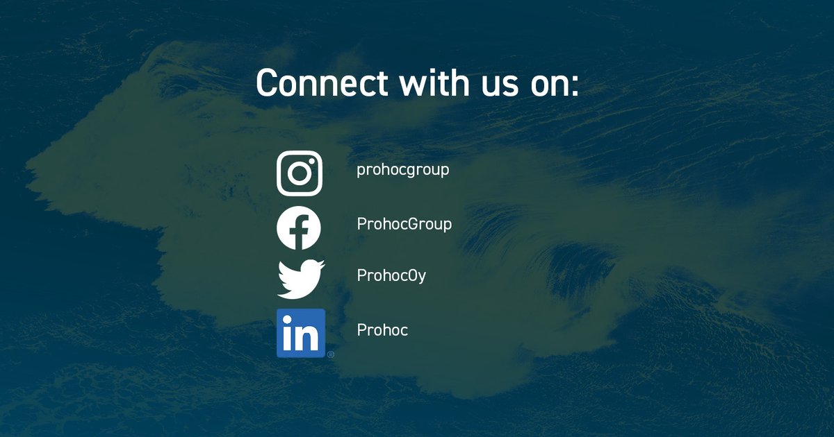 ProhocOy's tweet image. You can find us now also on Instagram @ prohocgroup!

Connect with us there and on our other social media pages:
Facebook: ProhocGroup
LinkedIn: Prohoc

#prohoc #empoweringpeople #empoweringprojects