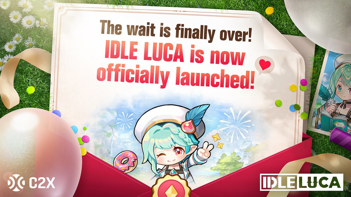 Ta-da!🥳 Chief, <a href="/IDLE_LUCA/">IDLELUCA</a> has just been released! Start the app NOW and get generous launch special rewards!

✔️App Store: apple.co/3vgixxA
✔️Google Play: bit.ly/3BhTX33

* App deployment time may be delayed depending on your device environment.