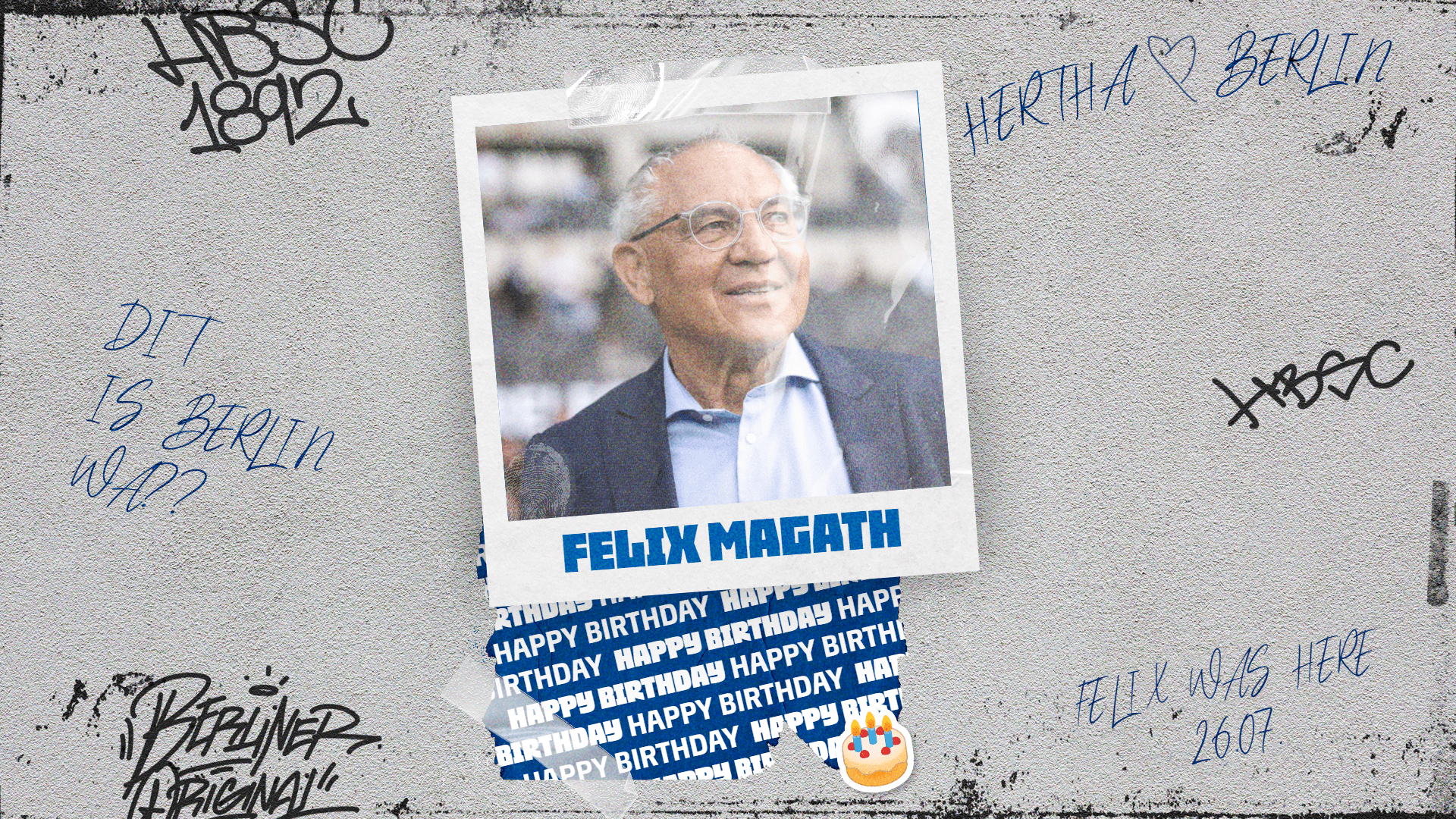 Our former coach turns 69 today! Happy birthday, Felix Magath!   