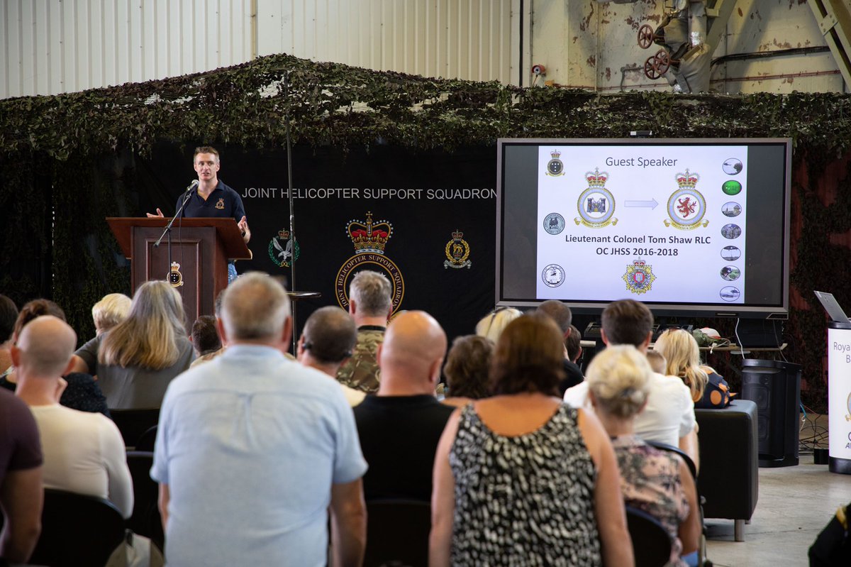 Veterans of JHSU &amp; current JHSS personnel got together <a href="/RAFBenson/">RAF Benson</a> to celebrate 40 years of continuous support to UKAF helicopters from the Falklands Conflict right up to current global deployments. Exhibits, speeches &amp; a social event completed a very special day for all involved.