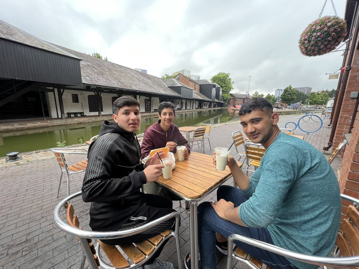 Of course we couldn’t leave without having a treat at <a href="/PlaywrightsCov/">Playwrights Café</a> first! 😋