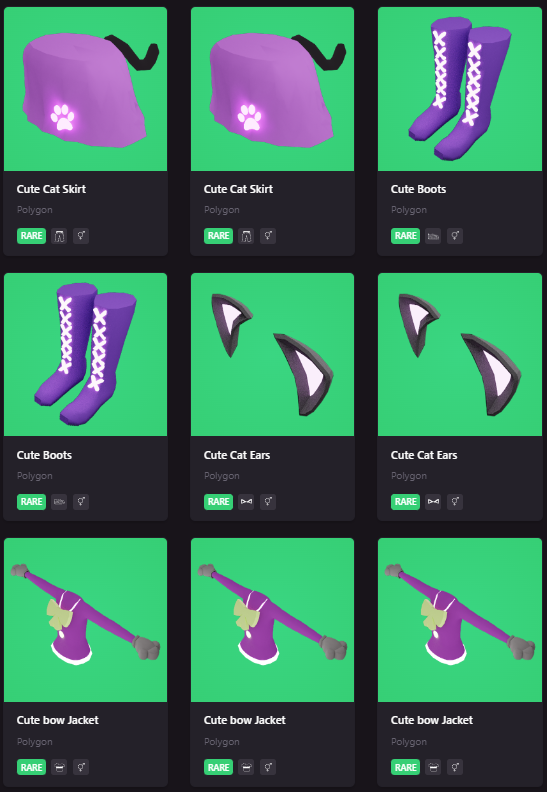 x1over's tweet image. #GiveawayAlert 
@decentraland #Wearable #Giveaway !
x2 Cute Cat sets

🏆2 #Winners x4 NFTs each!
 in 72hrs, to Enter:

1⃣ Follow
@x1over @stellargate_io @NFTGiveawaysFam
2⃣ Like &amp;amp; Retweet
3⃣ Tag 3 Friends

#NFT #Giveaways #NFTGiveaway #NFTs #wearbles #Airdrops #Meta #DCL #cat