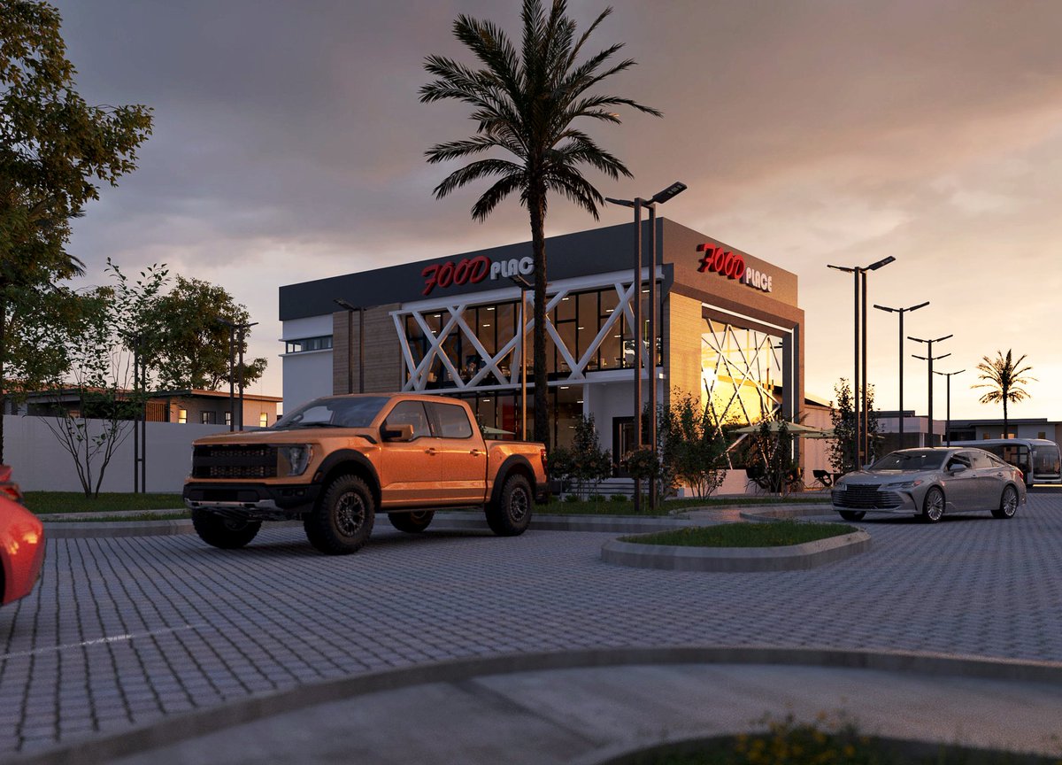 QHVZYMY's tweet image. Restaurant visualization CG
Posted this a while back on IG. 
How is the sunset viz?
#architecturephotography
#architecturechallenge 
#exteriorrendering