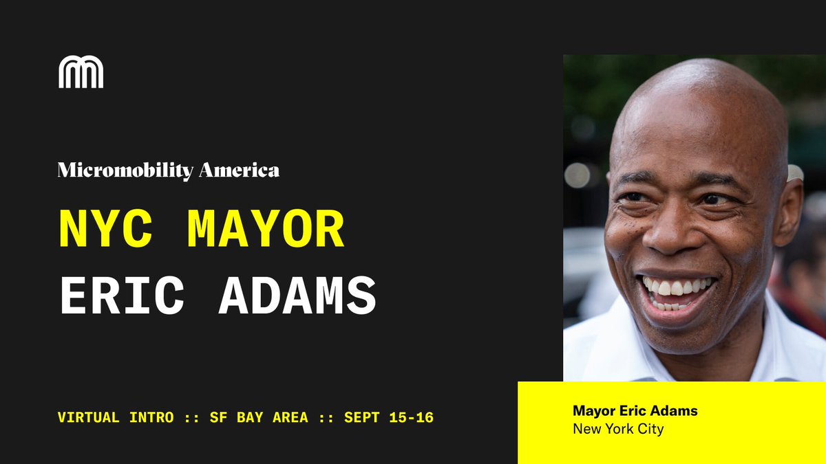 Micromobility tweet media