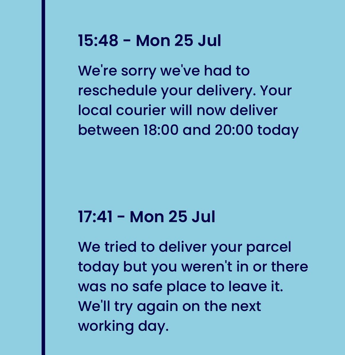 hellls1's tweet image. Evri , what’s this all about ? I was here at 17-41 but according to my ring doorbell you weren’t !!!!!!