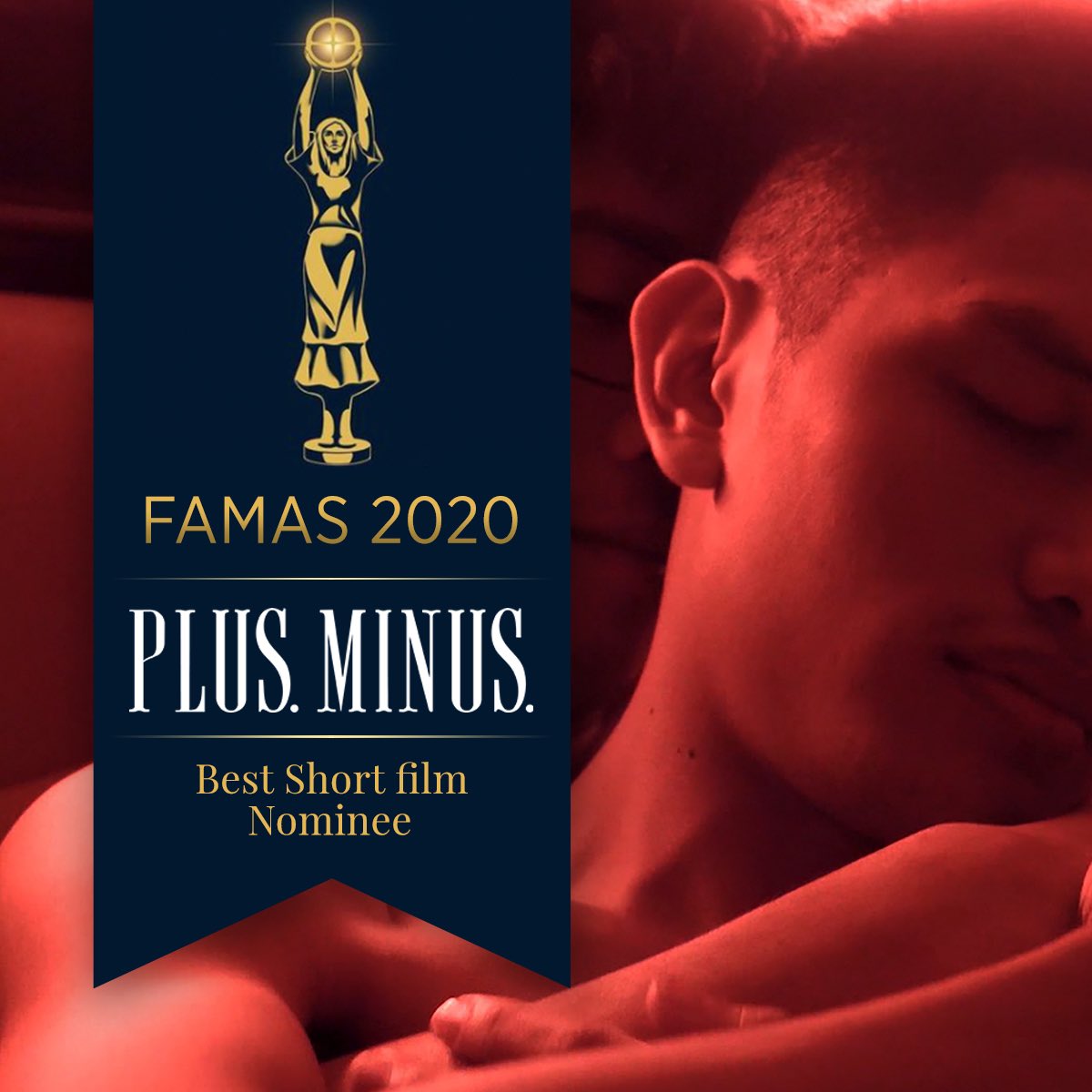 lstrcrstl's tweet photo. As it is yet again FAMAS season, I thought I would share this here! 

My sophomore film was nominated for Best Short Film category on the country’s oldest existing award-giving body for cinema!

Visit @ plus.minus.shortfilm on instagram 🤍🏳️‍🌈 https://t.co/04AhDN41XM