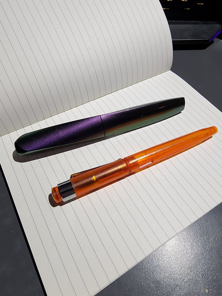 keepitinked's tweet photo. Hey friends! Been a while! Got these lovelies not too long ago! Hope to be putting more on here soon! (I feel like I always say that...)

#fountainpen #diplomatmagnum #pelikantwist #ink https://t.co/sNB7TnfWHA