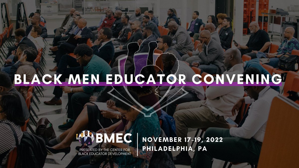 SVP Philadelphia (@svpphilly) on Twitter photo #BMEC2022 is back! SVP Investee <a href="/centerblacked/">Center for Black Educator Development</a> is thrilled to host the 2022 Black Men Educator Convening Nov. 17-19. The event creates space to discuss the revolutionary work Black men educators do on a daily basis. Register for early bird rates today: thecenterblacked.org/bmec #BMEC2022 is back! SVP Investee <a href="/centerblacked/">Center for Black Educator Development</a> is thrilled to host the 2022 Black Men Educator Convening Nov. 17-19. The event creates space to discuss the revolutionary work Black men educators do on a daily basis. Register for early bird rates today: thecenterblacked.org/bmec
