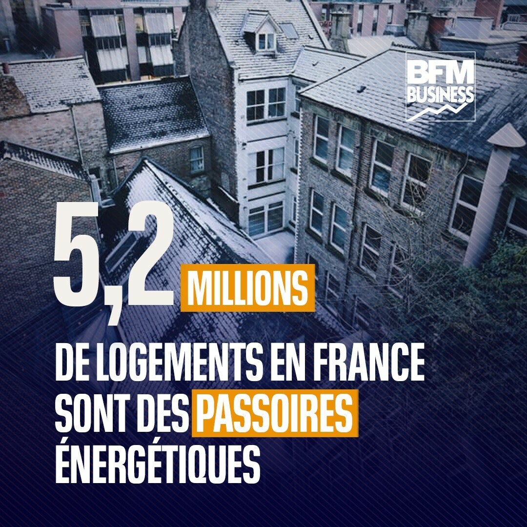BFMImmo's tweet photo. On comptait 4,8 millions de passoires énergétiques en France en 2018. Qu'en est-il aujourd'hui ? 👇
https://t.co/rIxqCeZGdm https://t.co/U3yCnilNFy