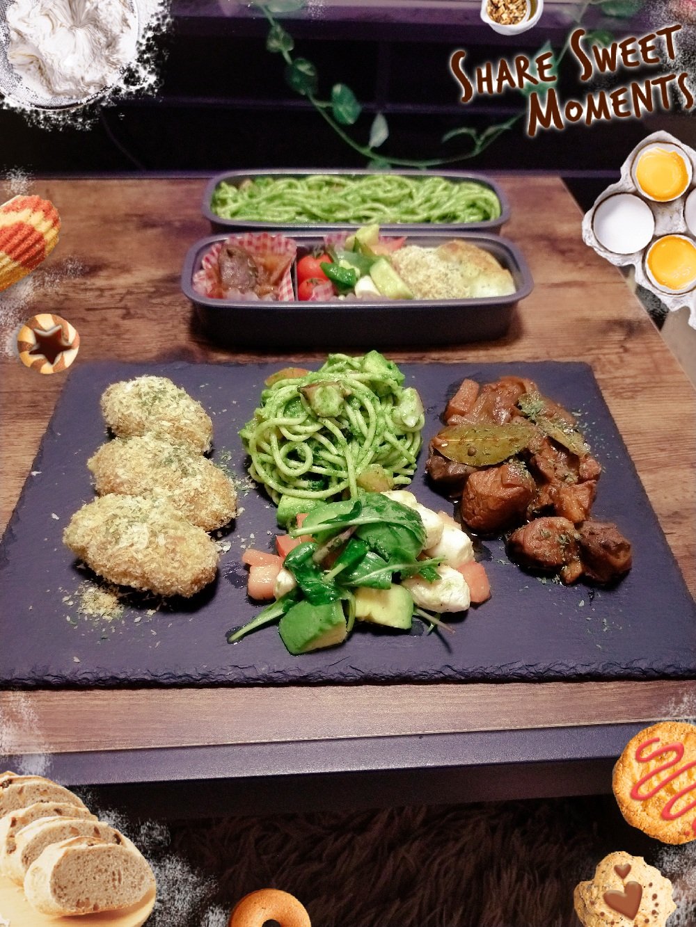 シュン これから夕飯です 今回は一昨日のをリメイクで揚げないコロッケ 炊飯器でハリッサのレバー赤ワイン煮 タコとアボガドの冷製パスタ グリルチキンのサラダです 料理男子 料理好きな人と繋がりたい 料理記録 日常垢さんと繋がりたい 日常