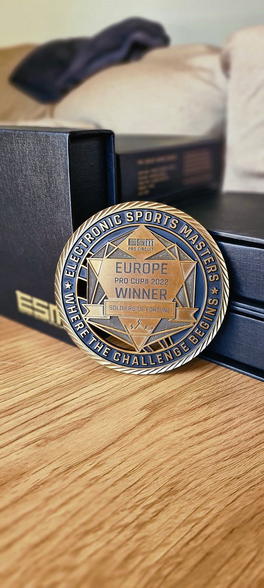 Thank you <a href="/ESM_Info/">esportsmasters.org</a> for the amazing Golden Coin! 

#Arma3 #Arma3eSports #eSports