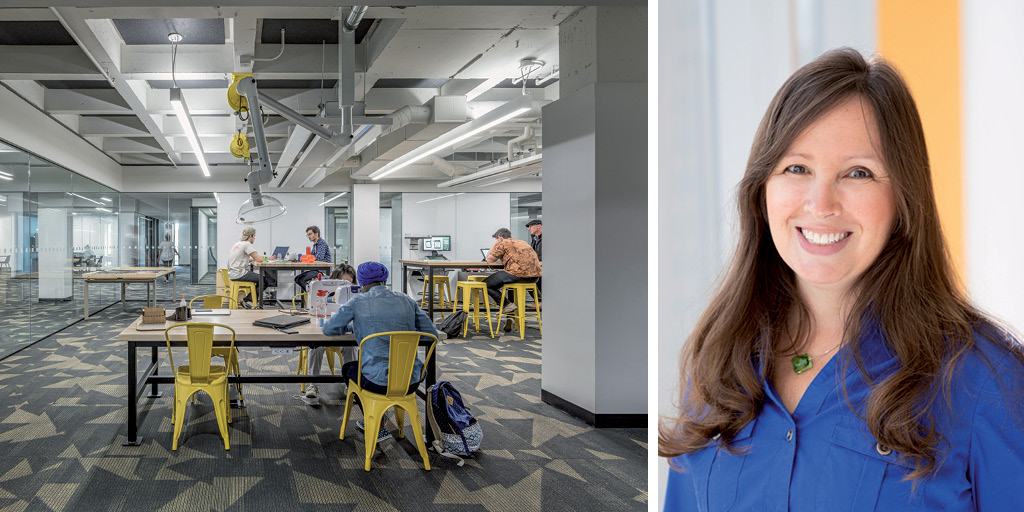 ayerssaintgross's tweet photo. In today's #SCUP22 presentation, Architect and Space Analyst Shannon Dowling will share her SCUP Fellowship research on how colleges and universities can ensure an inclusive physical environment for underrepresented students. More info: https://t.co/LDMG361lCu. @Plan4HigherEd https://t.co/Mga5PW9Ryk
