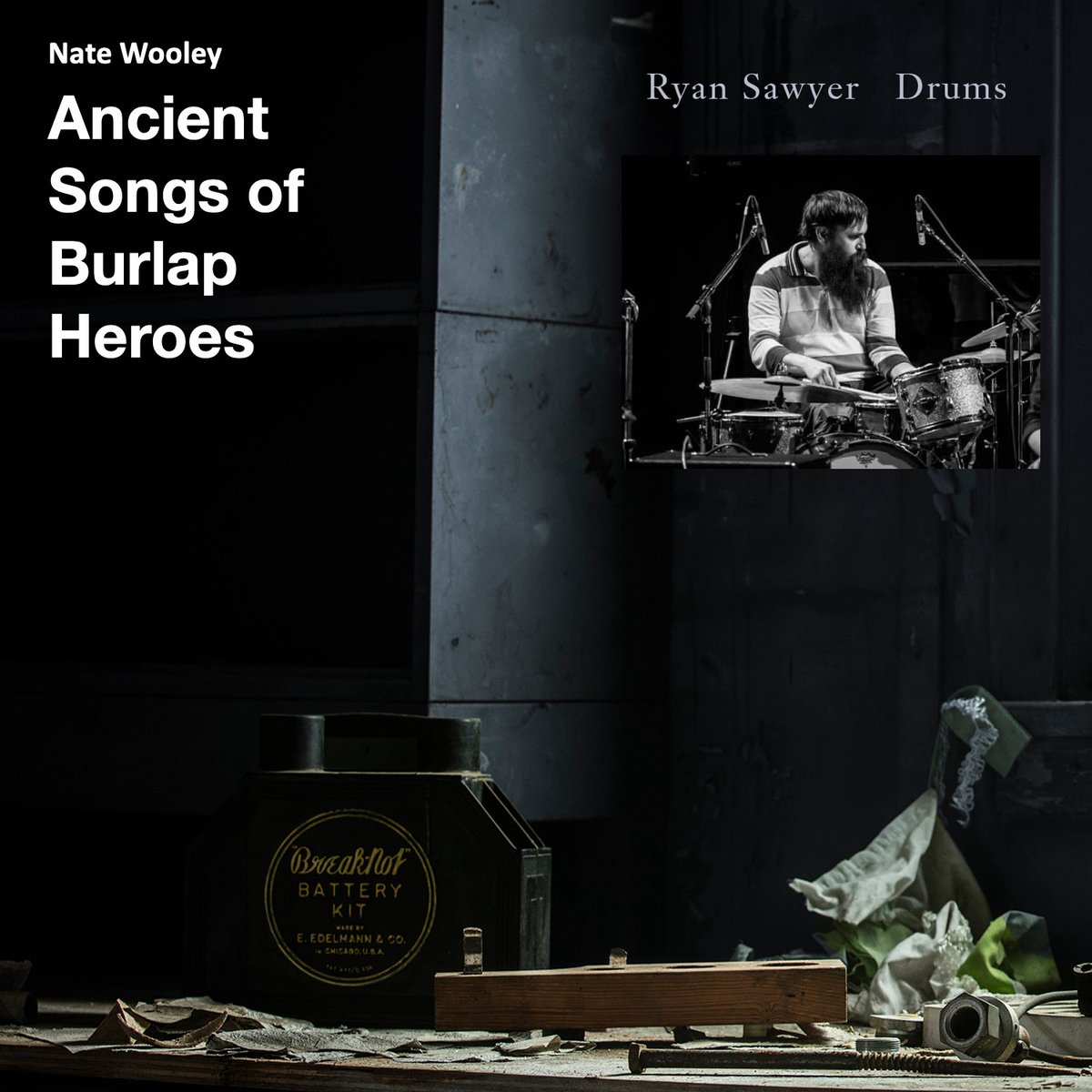 Ryan Sawyer plays drums on “Ancient Songs of Burlap Heroes,” due out July 29, 2022. Pre-order ”Ancient Songs of Burlap Heroes” natewooleypyroclastic.bandcamp.com/album/ancient-…